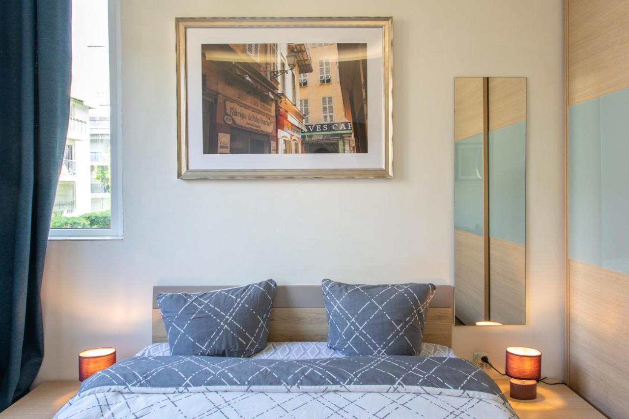 Boutique Apartment La Lavande Free Parking 10 Min Walk Nizza Kültér fotó