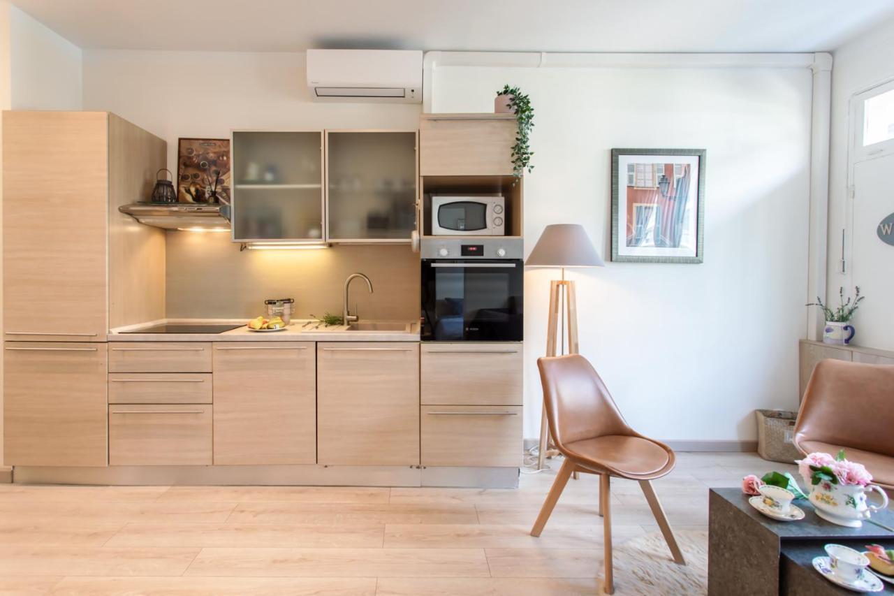 Boutique Apartment La Lavande Free Parking 10 Min Walk Nizza Kültér fotó