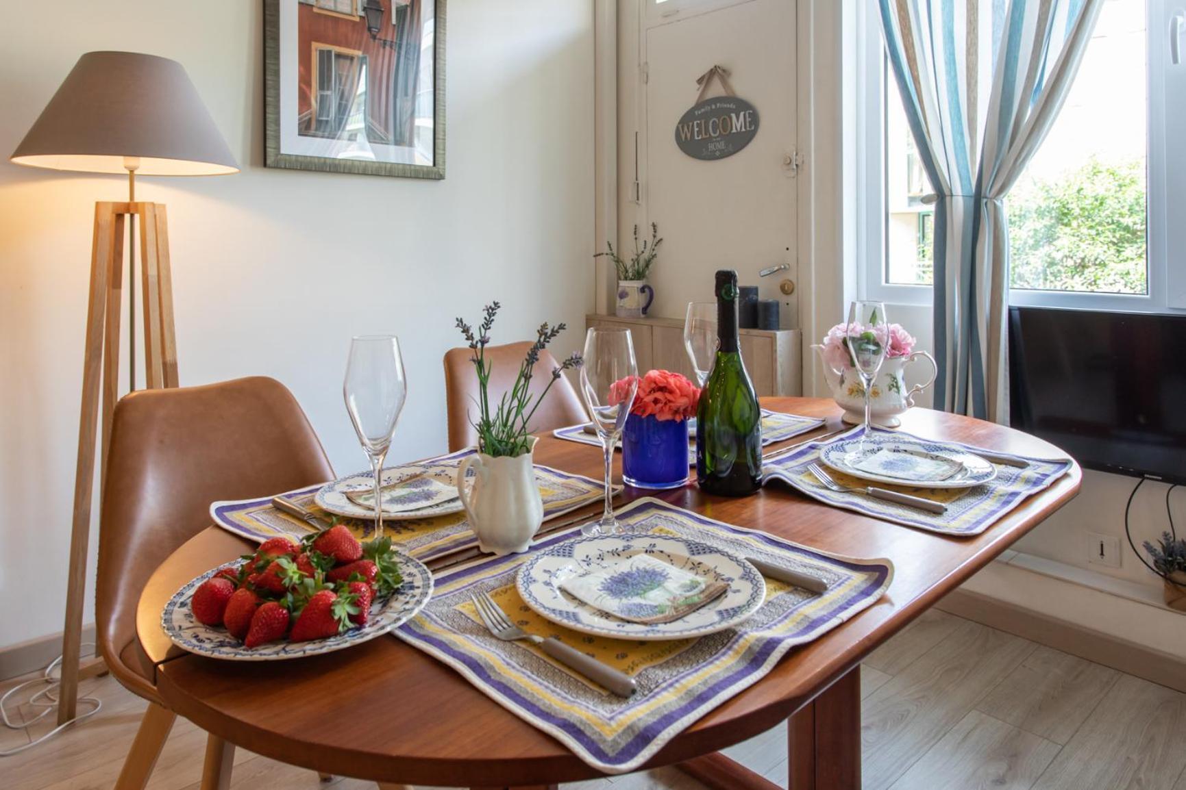 Boutique Apartment La Lavande Free Parking 10 Min Walk Nizza Kültér fotó